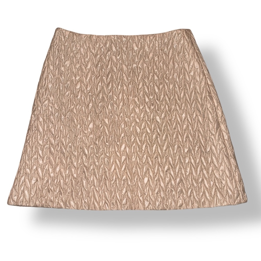 MIU MIU Matelassé Quilted Mini Skirt - Picture 3 of 8